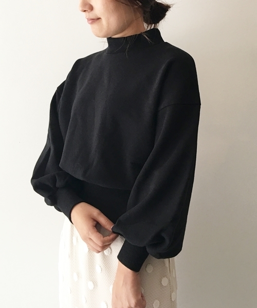 Banner Barrett（バナーバレット）の「【ZOZOTOWN 限定】フレンチテリー裏毛PULLOVER（スウェット・レディース・ブラック/ベージュ/グレー/ボルドー・38）」の2枚目の写真