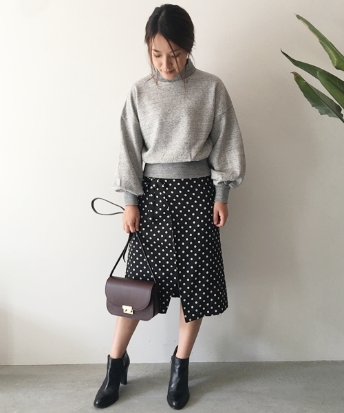 Banner Barrett（バナーバレット）の「【ZOZOTOWN 限定】フレンチテリー裏毛PULLOVER（スウェット・レディース・ブラック/ベージュ/グレー/ボルドー・38）」の14枚目の写真