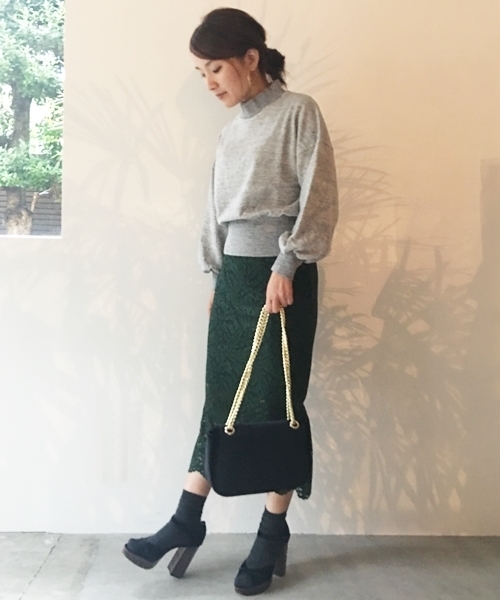 Banner Barrett（バナーバレット）の「【ZOZOTOWN 限定】フレンチテリー裏毛PULLOVER（スウェット・レディース・ブラック/ベージュ/グレー/ボルドー・38）」の16枚目の写真