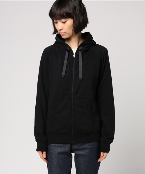 IGNIO（イグニオ）の「ソフトな着心地 裏毛スウェットパーカー（パーカー・レディース・ネイビー/トップグレー/ピンク/ブラック・M/L/LL/S）」の5枚目の写真