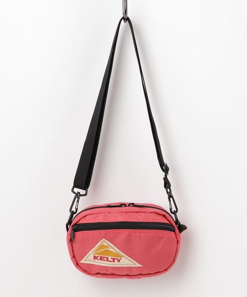 KELTY（ケルティ）の「【KELTY/ケルティ】ナイロンポーチ　オーバルショルダーバッグS / OVAL SHOULDER S（ショルダーバッグ・メンズ・オリーブ/タン/サンドベージュ/グレー/オリーブドラブ/レッド/ネイビー/ブラウン系その他/ブラック/マスタード/ブルー/ダークグレー/ピンク/パープル/グリーン・FREE）」の15枚目の写真