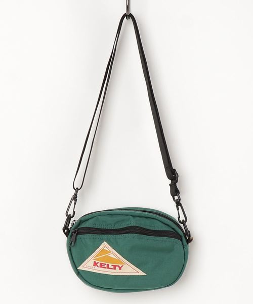KELTY（ケルティ）の「【KELTY/ケルティ】ナイロンポーチ　オーバルショルダーバッグS / OVAL SHOULDER S（ショルダーバッグ・メンズ・オリーブ/タン/サンドベージュ/グレー/オリーブドラブ/レッド/ネイビー/ブラウン系その他/ブラック/マスタード/ブルー/ダークグレー/ピンク/パープル/グリーン・FREE）」の9枚目の写真