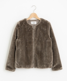 フェイクファーブルゾン　ルクールブラン フェイクファーブルゾン/le.coeur blanc(ルクールブラン)｜ルクール