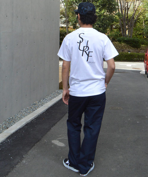 SURF/BRAND（サーフブランド）の「SURF/BRAND サーフブランド Bonjour SB18SS004（Tシャツ/カットソー・メンズ・ホワイト/サックスブルー・L/XL/M/S）」の18枚目の写真