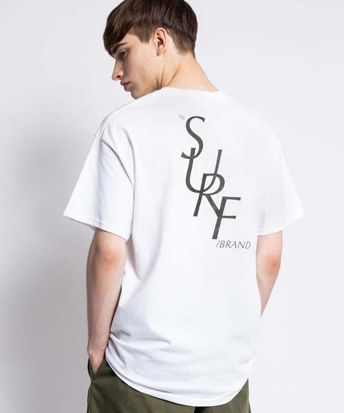 SURF/BRAND（サーフブランド）の「SURF/BRAND サーフブランド Bonjour SB18SS004（Tシャツ/カットソー・メンズ・ホワイト/サックスブルー・L/XL/M/S）」の21枚目の写真