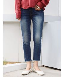 Ungrid | フレイドヘムストスリ(デニムパンツ)