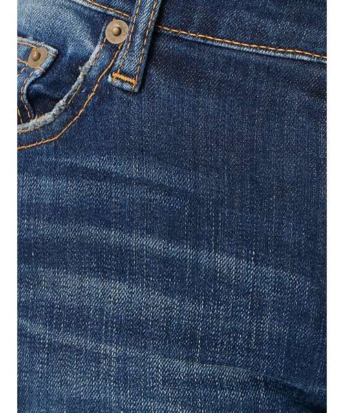 Ungrid（アングリッド）の「フレイドヘムストスリ（デニムパンツ・レディース・インディゴブルー/ブルー・24inch/25inch/26inch/27inch/23inch）」の4枚目の写真