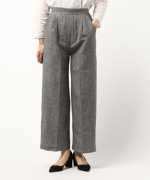 ヘリンボーンイージーワイドパンツ