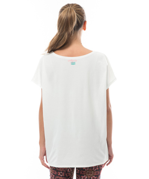 BILLABONG(ビラボン)の「BILLABONG レディース【ACTIVE】トレーニングUVルーズTシャツ(Tシャツ/カットソー・レディース・ネイビー/レッド/ホワイト・MEDIUM)」の8枚目の写真