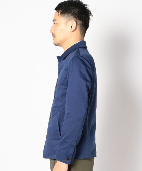 SHIPS(シップス)の「SC: ツイル ストレッチ カバー ジャケット ライト(ブルゾン・メンズ・ブルー/マスタード/ネイビー・LARGE/SMALL/MEDIUM/X-LARGE)」の16枚目の写真