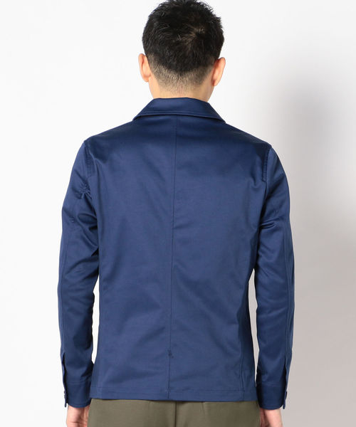 SHIPS(シップス)の「SC: ツイル ストレッチ カバー ジャケット ライト(ブルゾン・メンズ・ブルー/マスタード/ネイビー・LARGE/SMALL/MEDIUM/X-LARGE)」の15枚目の写真