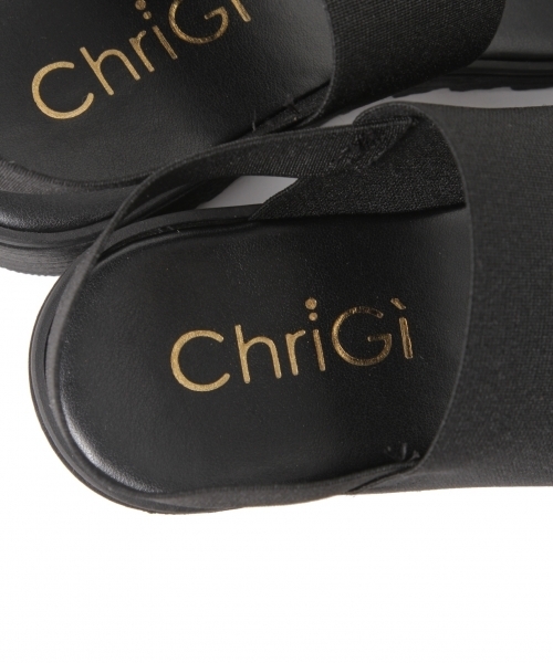 laboratory work(ラボラトリーワーク)の「CHRIGIサンダル(サンダル・レディース・ブラック/キャメル・MEDIUM)」の12枚目の写真