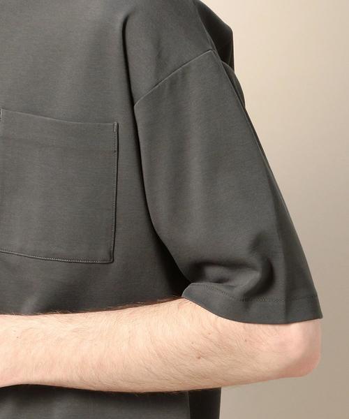 BEAUTY&YOUTH UNITED ARROWS(ビューティーアンドユースユナイテッドアローズ)の「BY ワイドフォルム カットソー(Tシャツ/カットソー・メンズ・ホワイト/オリーブ/ネイビー/ベージュ・SMALL/X-LARGE/MEDIUM/LARGE)」の20枚目の写真