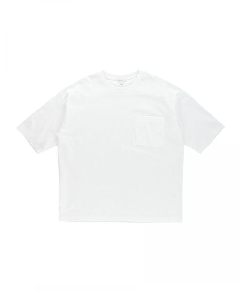 BEAUTY&YOUTH UNITED ARROWS(ビューティーアンドユースユナイテッドアローズ)の「BY ワイドフォルム カットソー(Tシャツ/カットソー・メンズ・ホワイト/オリーブ/ネイビー/ベージュ・SMALL/X-LARGE/MEDIUM/LARGE)」の9枚目の写真