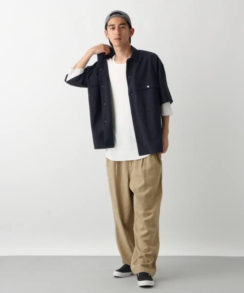 RAGEBLUE(レイジブルー)の「BIGポケットシャツ/796092(シャツ/ブラウス・メンズ・ブラック/グレー/オリーブ・SMALL/MEDIUM/LARGE)」の14枚目の写真