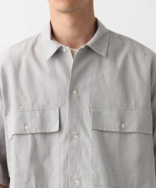 RAGEBLUE(レイジブルー)の「BIGポケットシャツ/796092(シャツ/ブラウス・メンズ・ブラック/グレー/オリーブ・SMALL/MEDIUM/LARGE)」の7枚目の写真