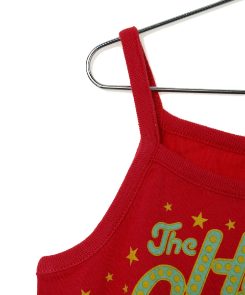 HYSTERIC MINI（ヒステリックミニ）の「bettie mini collage story 総柄 キャミソールワンピース（ワンピース・キッズ・グリーン/ピンク・100/110/120）」の6枚目の写真