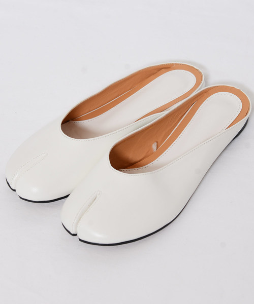 shopnikoniko(ショップニコニコ)の「足袋バブーシュ(その他シューズ・レディース・ホワイト/ブラック/ベージュ・23cm/23.5cm/24cm/24.5cm/22.5cm)」の13枚目の写真