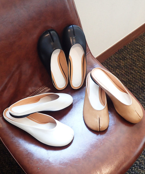 shopnikoniko(ショップニコニコ)の「足袋バブーシュ(その他シューズ・レディース・ホワイト/ブラック/ベージュ・23cm/23.5cm/24cm/24.5cm/22.5cm)」の18枚目の写真