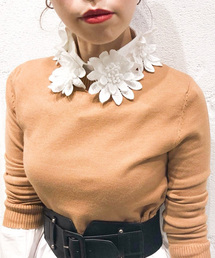 Narcissus | 【Narcissus】フラワーつけ襟(付け襟)