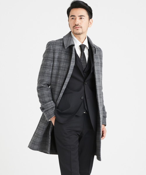 SOUTIEN COLLAR MELTON / ステンカラーメルトン SOUTIEN COLLAR MELTON / ステンカラーメルトン