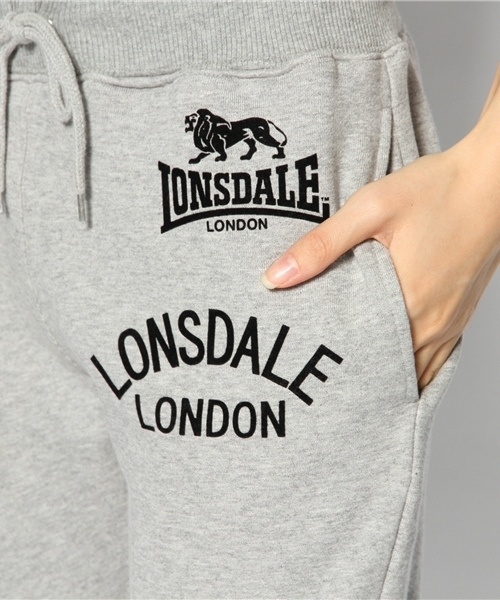 BEAUTY&YOUTH UNITED ARROWS(ビューティーアンドユースユナイテッドアローズ)の「BYBC LONSDALE 別注スウェットパンツ(その他パンツ・レディース・グレー/ネイビー・フリー)」の7枚目の写真