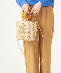 DISCOAT | ベッコウハンドルペーパーショルダーバッグ(ショルダーバッグ)