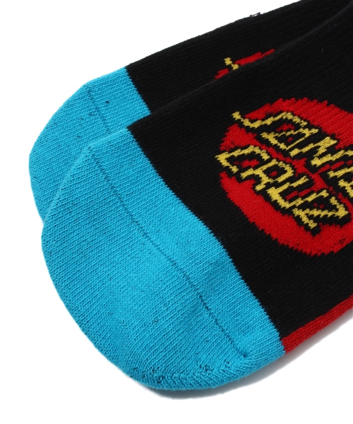 STANCE（スタンス）の「スタンスソックス サンタクルーズ スクリーミングハンド STANCE SCREAMING HAND（ソックス/靴下・メンズ・ブラック・27cm）」の4枚目の写真