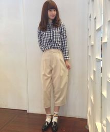 Another Edition | AE ライトダブルクロス タック PT(その他パンツ)