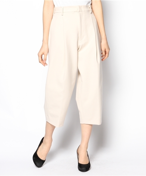 Another Edition（アナザーエディション）の「AE ライトダブルクロス タック PT（その他パンツ・レディース・ブラック/ナチュラル/ライム・SMALL/MEDIUM）」の12枚目の写真