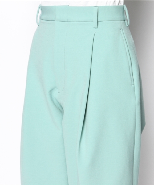 Another Edition（アナザーエディション）の「AE ライトダブルクロス タック PT（その他パンツ・レディース・ブラック/ナチュラル/ライム・SMALL/MEDIUM）」の6枚目の写真