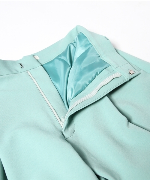 Another Edition（アナザーエディション）の「AE ライトダブルクロス タック PT（その他パンツ・レディース・ブラック/ナチュラル/ライム・SMALL/MEDIUM）」の10枚目の写真