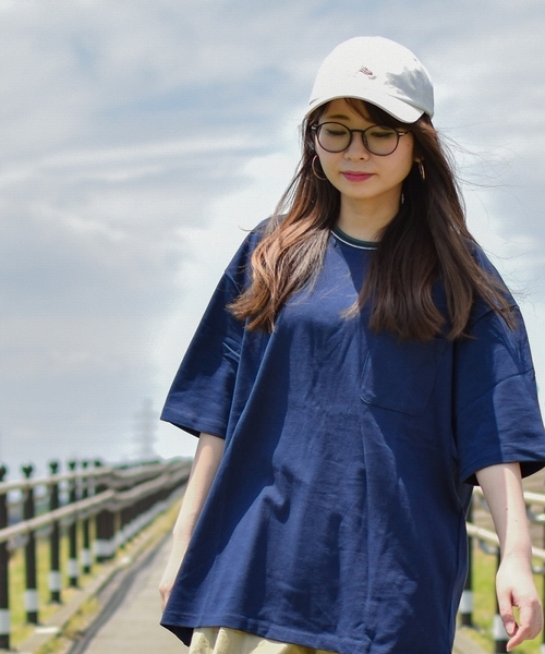 ARCHIVER（アーカイバ）の「【Ir】リブラインクルーＴシャツ（Tシャツ/カットソー・レディース・ホワイト/ブラック/ベージュ/ネイビー/グレー/レッド・MEDIUM/LARGE/X-LARGE）」の5枚目の写真