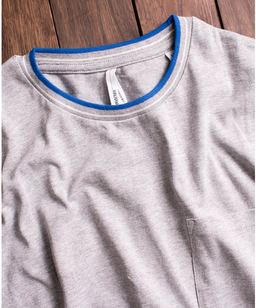 ARCHIVER（アーカイバ）の「【Ir】リブラインクルーＴシャツ（Tシャツ/カットソー・レディース・ホワイト/ブラック/ベージュ/ネイビー/グレー/レッド・MEDIUM/LARGE/X-LARGE）」の18枚目の写真