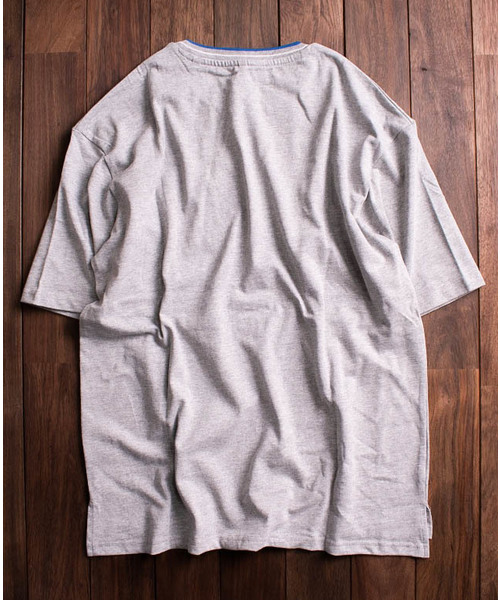 ARCHIVER（アーカイバ）の「【Ir】リブラインクルーＴシャツ（Tシャツ/カットソー・レディース・ホワイト/ブラック/ベージュ/ネイビー/グレー/レッド・MEDIUM/LARGE/X-LARGE）」の7枚目の写真