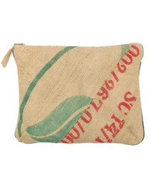 goa | ジュートパッチワークBAG(クラッチバッグ)