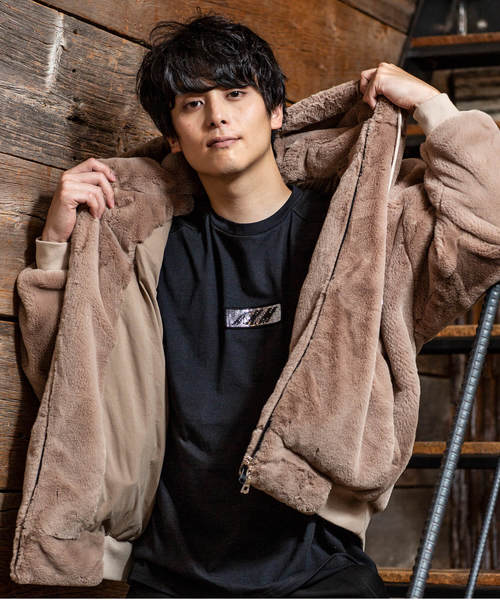AKM Contemporary(エイケイエムコンテンポラリー)の「AKM Contemporary(エイケイエムコンテンポラリー)裏毛メランジジャケット(テーラードジャケット・メンズ・ブラック/ベージュ・S/M/L/XL/X-LARGE/XX-LARGE/XXL)」の6枚目の写真