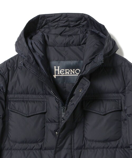 HERNO / POLAR TECH 4ポケットフードダウンジャケット（ダウン
