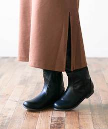 menue（メヌエ）の「美脚魅せペコスロングブーツ　筒周りワイドver（ブーツ・レディース）」