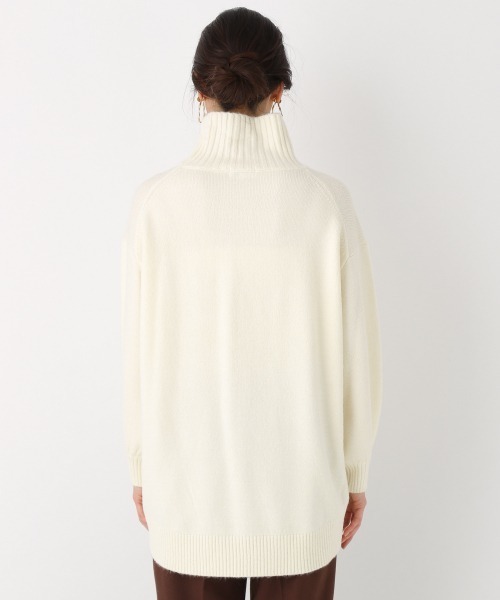 GLOBAL WORK(グローバルワーク)の「マシュマロタッチチュニックプルオーバー/854914(ニット/セーター・レディース・ブラウン/ライトグレー/ブラック/ホワイト/ベージュ/グリーン系その他6・MEDIUM/LARGE)」の9枚目の写真