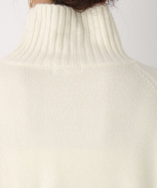 GLOBAL WORK(グローバルワーク)の「マシュマロタッチチュニックプルオーバー/854914(ニット/セーター・レディース・ブラウン/ライトグレー/ブラック/ホワイト/ベージュ/グリーン系その他6・MEDIUM/LARGE)」の14枚目の写真