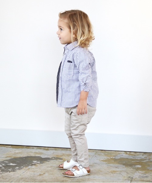 quoti use fith（クゥオティ　ユース　フィス）の「ストレッチツイルスリムロングパンツ（その他パンツ・キッズ・ブラック/グレー/カーキ/ベージュ・100/90/130/120/110/80）」の9枚目の写真