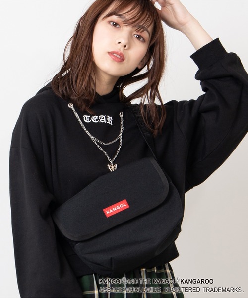 KANGOL（カンゴール）の「∴WEGO/KANGOL別注ロゴメッセンジャーバッグ（ショルダーバッグ・メンズ・その他1/その他2・FREE）」の11枚目の写真