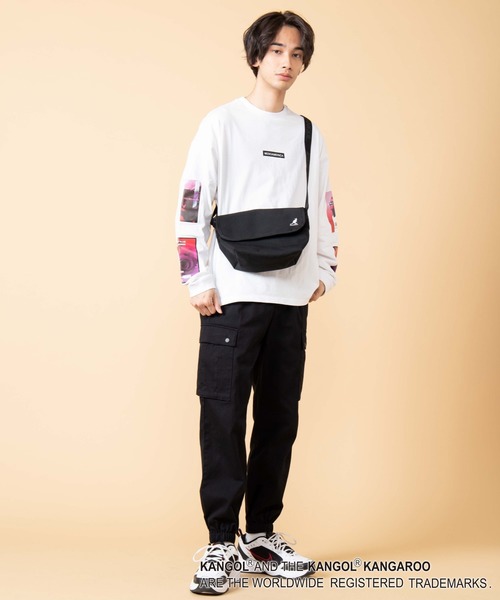 KANGOL（カンゴール）の「∴WEGO/KANGOL別注ロゴメッセンジャーバッグ（ショルダーバッグ・メンズ・その他1/その他2・FREE）」の12枚目の写真