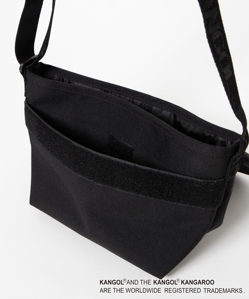 KANGOL（カンゴール）の「∴WEGO/KANGOL別注ロゴメッセンジャーバッグ（ショルダーバッグ・メンズ・その他1/その他2・FREE）」の4枚目の写真