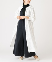 PUAL CE CIN | 小花刺繍ギャザーワンピース(ワンピース)