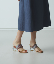 PICHE ABAHOUSE | クリアヒールサンダル(サンダル)