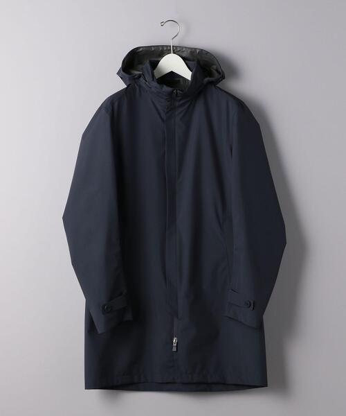 Herno スタンドカラーコート 46 ブラック HERNO（ヘルノ）の「＜HERNO（ヘルノ）＞ スタンドカラー コート