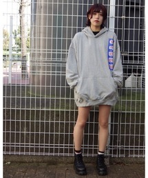 【Re:one】90s STDED ORANGE HOODIE(MA)