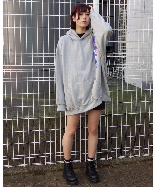 セール】【Re:one】90s STDED ORANGE HOODIE(MA)（パーカー